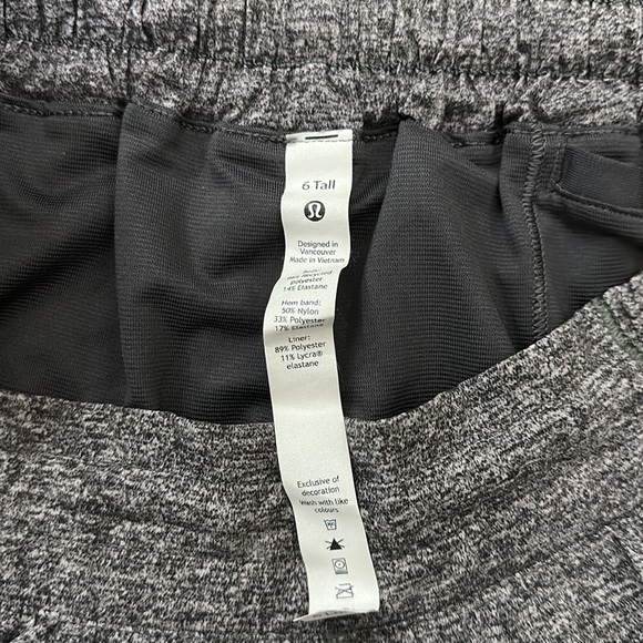 LULULEMON 6 tall shorts - Picture 2 of 4